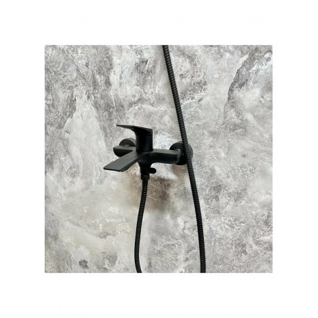 Смеситель для ванны Haiba черный (HB60816-7) - фото 16