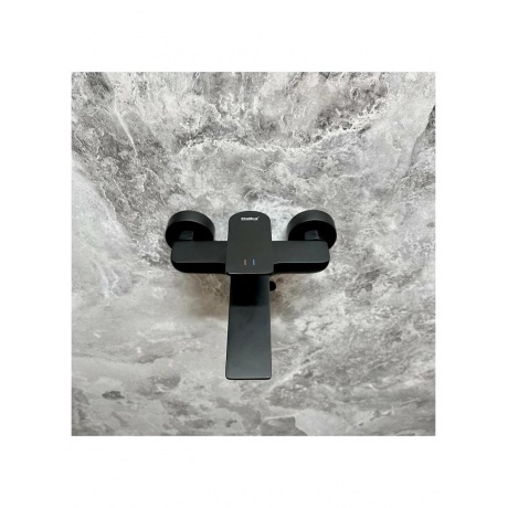 Смеситель для ванны Haiba черный (HB60816-7) - фото 18