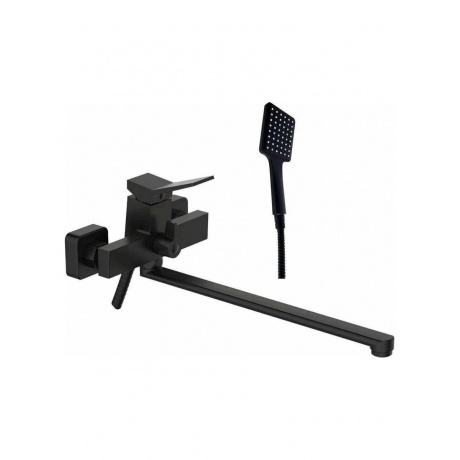 Смеситель для ванны Haiba черный (HB22818-7) - фото 12