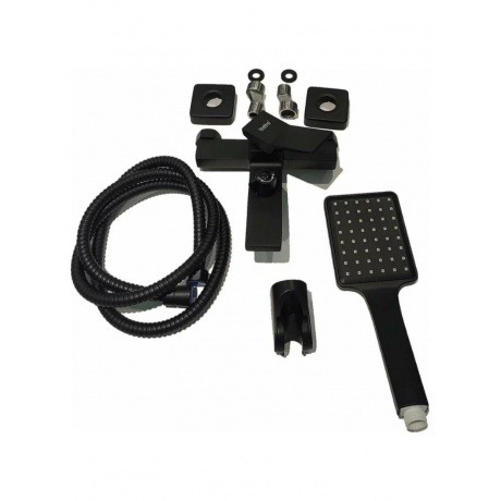 Смеситель для ванны Haiba черный (HB60818-7) - фото 8