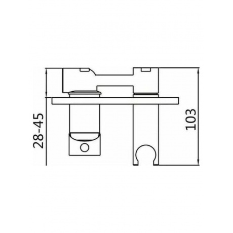 Гигиенический душ со смесителем Haiba хром (HB5515) - фото 12