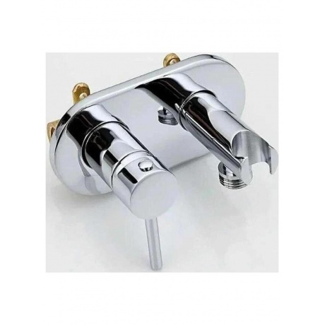 Гигиенический душ со смесителем Haiba хром (HB5515) - фото 4