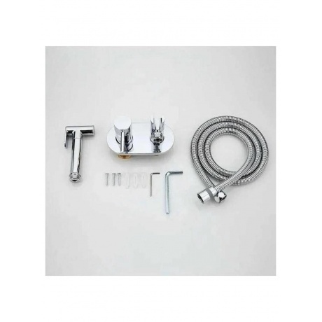 Гигиенический душ со смесителем Haiba хром (HB5515) - фото 6