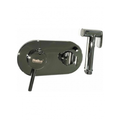 Гигиенический душ со смесителем Haiba хром (HB5515) - фото 7