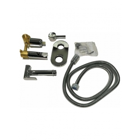 Гигиенический душ со смесителем Haiba хром (HB5515) - фото 10