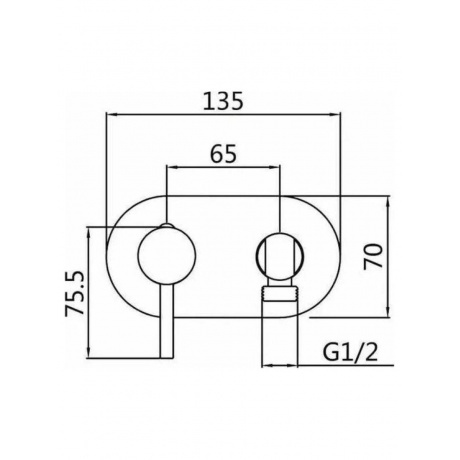 Гигиенический душ со смесителем Haiba черный (HB5515-7) - фото 2
