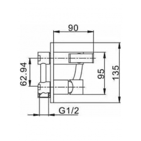Гигиенический душ со смесителем Haiba черный (HB5515-7) - фото 4