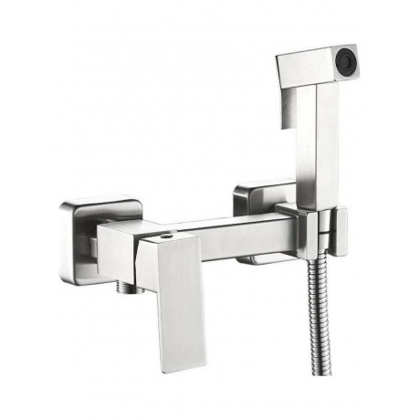 Гигиенический душ со смесителем Haiba сталь (HB5521) - фото 1