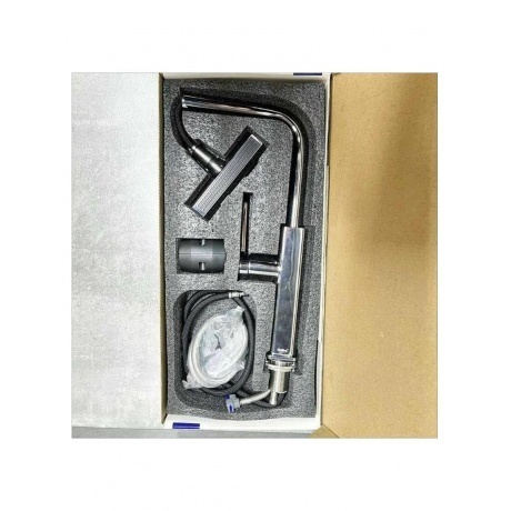 Смеситель для кухни Haiba с мультифункциональным изливом, хром (HB73824) - фото 13