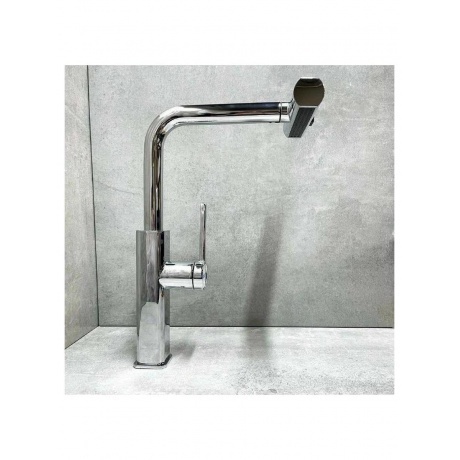 Смеситель для кухни Haiba с мультифункциональным изливом, хром (HB73824) - фото 9