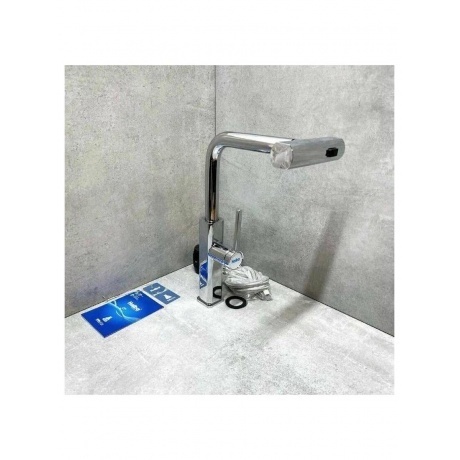 Смеситель для кухни Haiba с мультифункциональным изливом, хром (HB73824) - фото 10