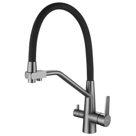 Смеситель для кухни Haiba с подключением фильтра воды, оружейная...