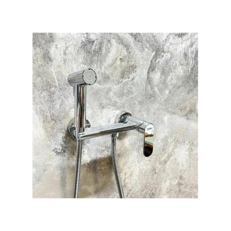 Гигиенический душ со смесителем Haiba хром (HB5516) - фото 9