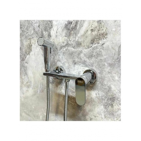 Гигиенический душ со смесителем Haiba хром (HB5516) - фото 10