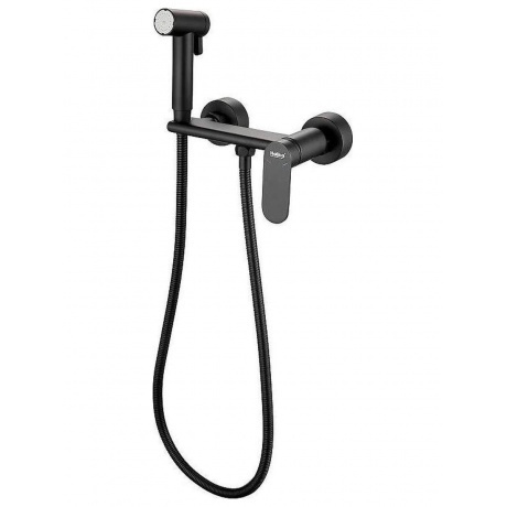Гигиенический душ со смесителем Haiba черный (HB5516-7) - фото 1