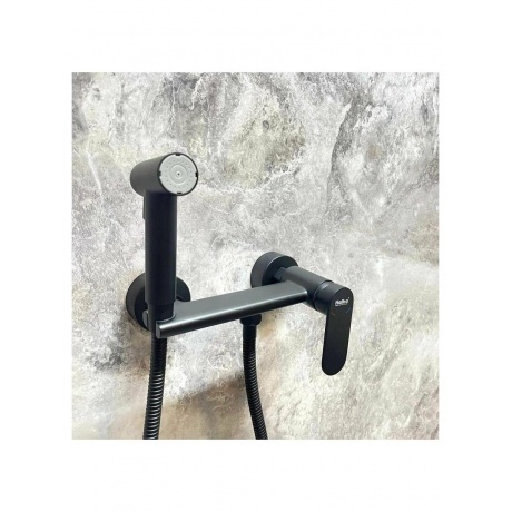 Гигиенический душ со смесителем Haiba черный (HB5516-7) - фото 13