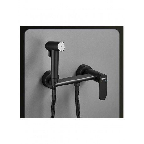 Гигиенический душ со смесителем Haiba черный (HB5516-7) - фото 19