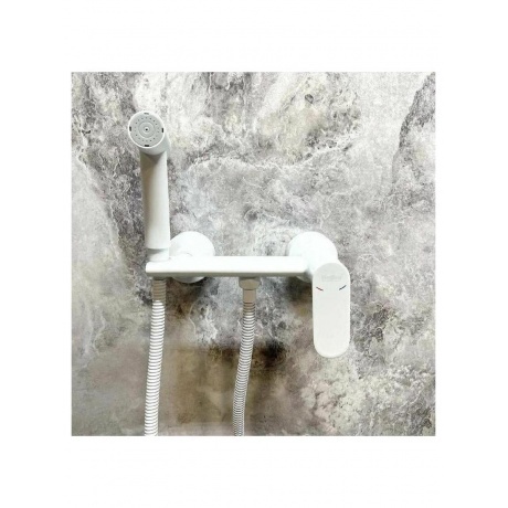 Гигиенический душ со смесителем Haiba белый (HB5516-8) - фото 11