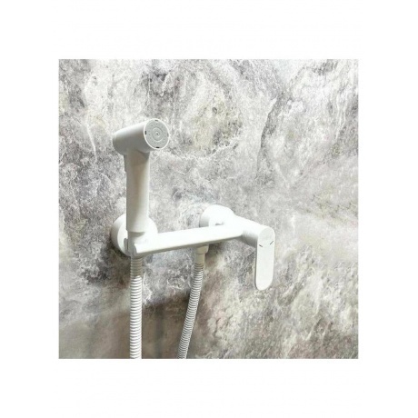 Гигиенический душ со смесителем Haiba белый (HB5516-8) - фото 12