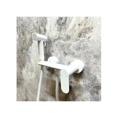 Гигиенический душ со смесителем Haiba белый (HB5516-8) - фото 13