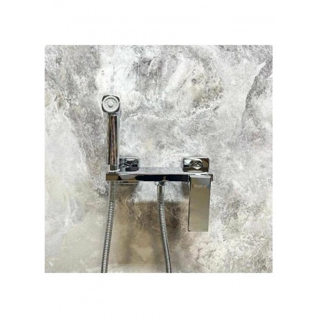 Гигиенический душ со смесителем Haiba хром (HB5517) - фото 11