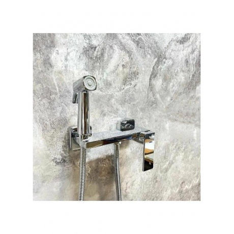 Гигиенический душ со смесителем Haiba хром (HB5517) - фото 10