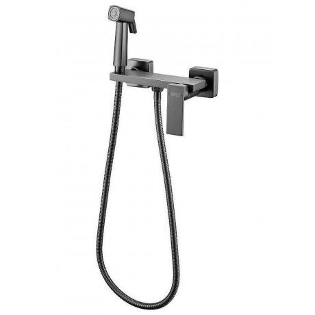 

Гигиенический душ со смесителем Haiba оружейная сталь (HB5517-3)