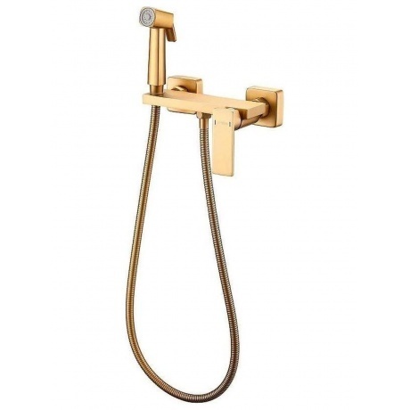 

Гигиенический душ со смесителем Haiba матовое золото (HB5517-5)
