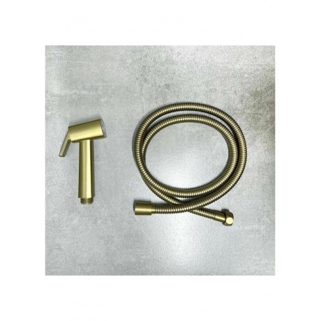 Гигиенический душ со смесителем Haiba матовое золото (HB5517-5) - фото 13