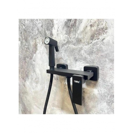 Гигиенический душ со смесителем Haiba черный (HB5517-7) - фото 11