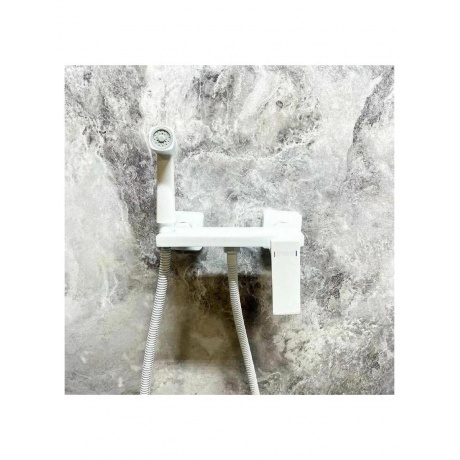 Гигиенический душ со смесителем Haiba белый (HB5517-8) - фото 8