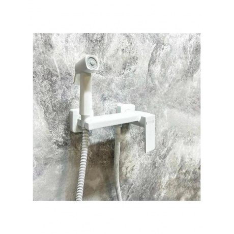 Гигиенический душ со смесителем Haiba белый (HB5517-8) - фото 9
