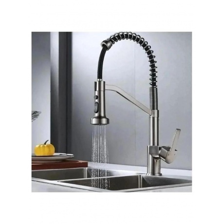 Смеситель для кухни HAIBA гибкий (HB73826-3) - фото 2