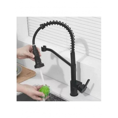 Смеситель для кухни HAIBA гибкий (HB73826-7) - фото 5