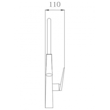 Смеситель для кухни HAIBA гибкий (HB73827-3) - фото 3