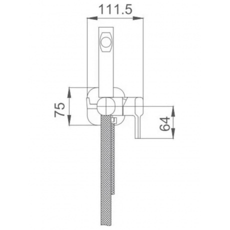 Смеситель с гигиенической лейкой HAIBA (HB5518-7) - фото 2