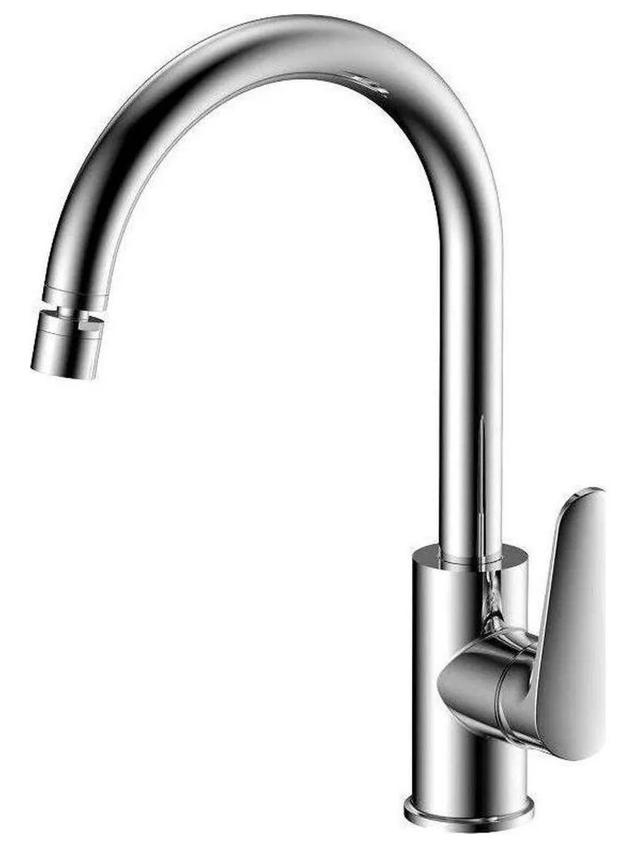 Смеситель VODA "Splash" для кухни, R-излив (SPL519flex) - фото 1