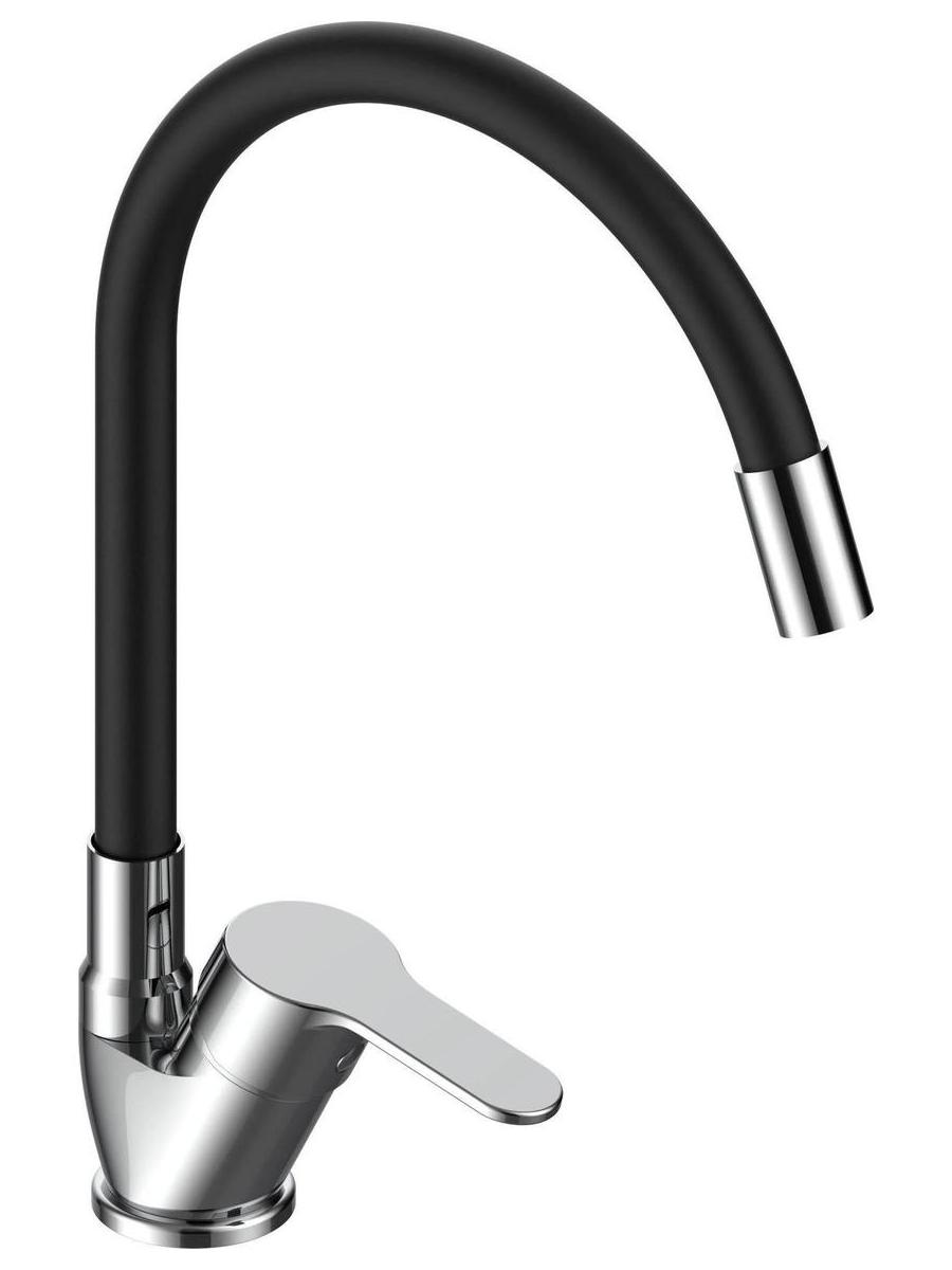 Смеситель VODA "Tide" для кухни, гибкий излив (TD519B) - фото 1