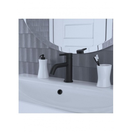 Смеситель VODA &quot;Vessel Black&quot; для раковины, черный (VSL26B) - фото 10