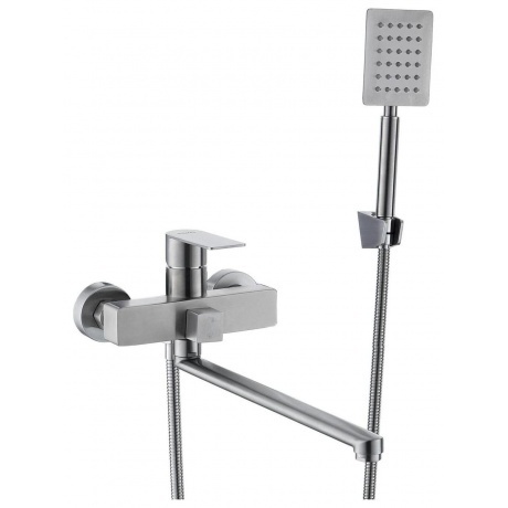 Смеситель ESKO "Ekaterinburg" для ванны, излив 350 мм, c аксессу...