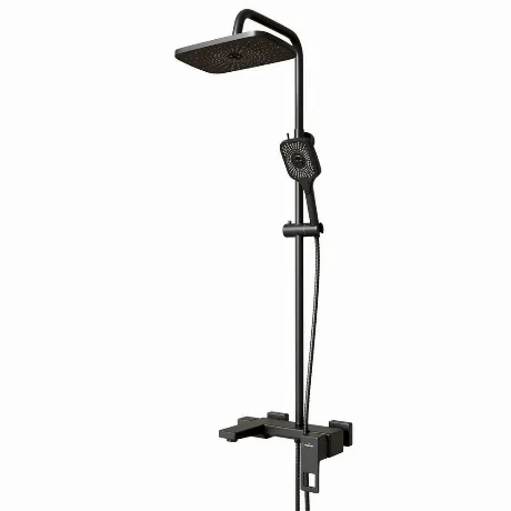 Душевая система MIXLINE ML34-06 "Solo Black" (смеситель 35К с из...
