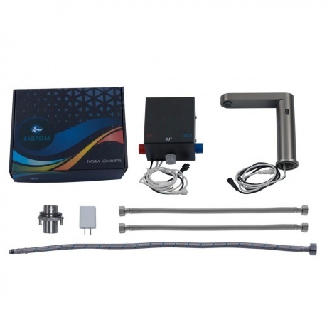 Смеситель FARADAY для умывальника сенсорный (FA-T81001-17) - фото 5