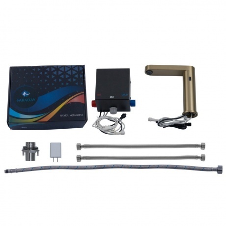 Смеситель FARADAY для умывальника сенсорный (FA-T81001-21) - фото 4