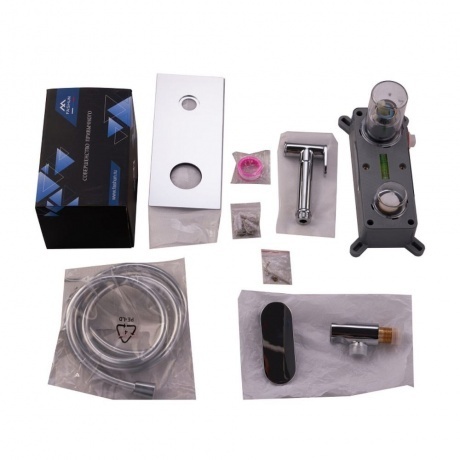 Смеситель встраиваемый FASHUN с гигиенической лейкой (A7585) - фото 4