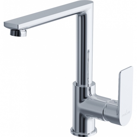 

Смеситель для кухни 35k MIXLINE ML26-032 "Life" высокий излив боковая ручка (550759)