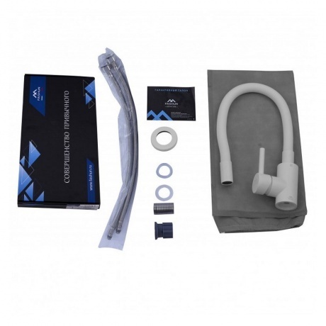 Смеситель для кухни FASHUN белый (A54101N-8A) - фото 2