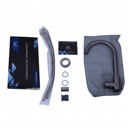 Смеситель для кухни FASHUN графит (A54001N-17) - фото 3