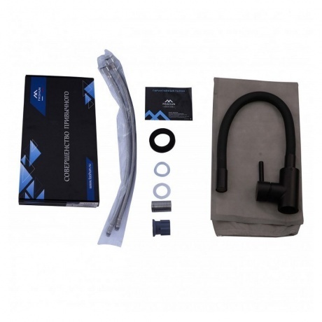 Смеситель для кухни FASHUN черный (A54101N-7A) - фото 2