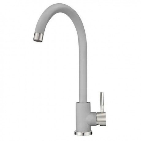 Смеситель для кухни GRANULA (ST-4031, АЛЮМИНИУМ) - фото 2