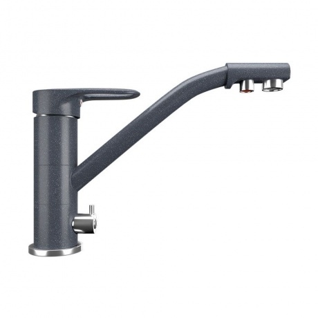 Смеситель для кухни ULGRAN Classic антрацит (U-010-343) - фото 1